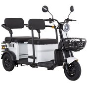 Resim E-mon Elektrikli Motosiklet Mona 1500w Üç Tekerli Beyaz 