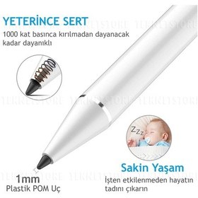 Resim Eli Algılamayan Apple Uyumlu iPad 9. Nesil 10.2 Inç Yazı Çizim Tasarım Tablet Kalemi Dokunmatik 
