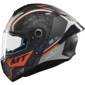 Resim mt Helmets Targo S Ivan Ortolo B4 Kapalı Kask M Beden Özellikli Güvenlik ve Konfor 