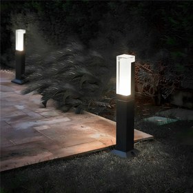 Resim Bolard Bahçe Armatürü 3153-W13-2J-DY - 40 cm 