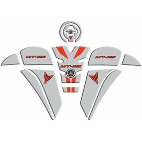 Resim Yamaha Mt-25 2020 - 2024 Uyumlu Tank Pad Set 008 Çok Renkli 