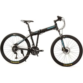 Resim Geotech Fold-Up 26D Pro Katlanabilir Bisiklet - Siyah/mavi 