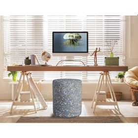 Resim Bluehomeconcept Adawall Home Mavi Bugs Bunny Puf 