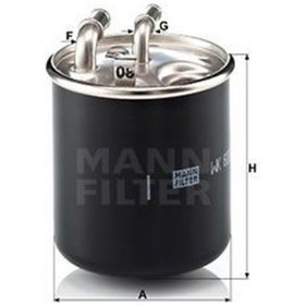 Resim MANN WK820/2X Yakit Filtresi (Mercedes Om640-642-651 W204-212-221) WK8202X (WA443662) 