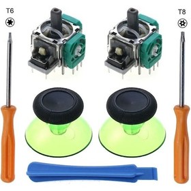 Resim Temizle Yeşil-jcd 3d Analog Joystick Sensörü Modülü Potansiyometre Başparmak Çubuğu Microsoft Xbox One Serisi Sx D 