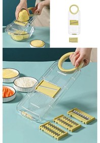 Resim Valletta Galapago Çok Amaçlı 5 Parça Rende 