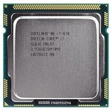 Resim Intel Core i7-870 2.93 GHz DDR3 8 MB 95 W Tray İşlemci 