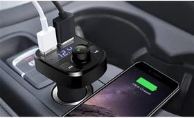 Resim PolyGold Car X8 BT/USB Araç FM Transmitter 