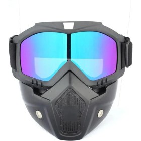 Resim Zigver Rüzgar Geçirmez Maske Gözlüğü Hd Motosiklet Açık Spor Gözlüksürme Motokros Yaz Uv Koruma Güneş Gözlüğü Kayak Gözlük 