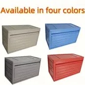 Resim Fantasy Garaj Anahtar Tutucu - Kapı Açabilir, Duvar-Monteli Anahtar Saklama Kutusu, Dayanıklı PVC Anahtar Organizatörü - Giriş, Ön Kapı, Ofis için, Kolay Montaj, 4 Renk (Bej/Mavi/Kırmızı/Gri) 