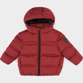 Resim Defacto Erkek Bebek Kapüşonlu Fermuarlı Mont C6963a525aubr181 Bordo 