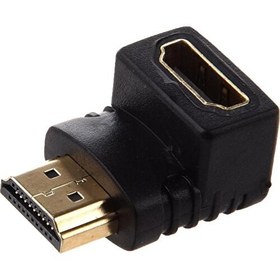 Resim HDMI Ara Aparat Erkek Dişi L Tip Hadron HDX-1258 