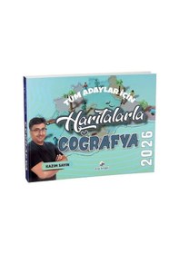 Resim Dizgi Kitap Kpss Meb-ags Haritalarla Coğrafya - Kazım Sayın Dizgi Kitap Yayınları 