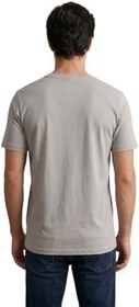 Resim Cazador 44330 Gri Erkek Bisiklet Yaka Tshirt 