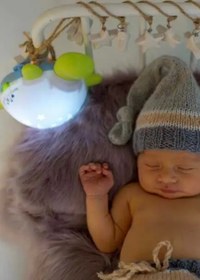 Resim Uyku Arkadaşım Uyku Zamanı Kaplumbağa Projektör 