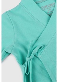 Resim Totzee Uzun Kimono Tulum Mint Yeşili Mint 