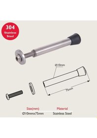 Resim Paslanmaz Kabin Askısı 