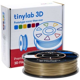 Resim Tinylab 3D 1.75 Mm Altın Pla Filament 