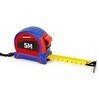 Resim Workpro WP261041 5Mx25 MM Naylon Kaplama Sarı Çift Taraflı Manyetik Çelik Şerit Metre 