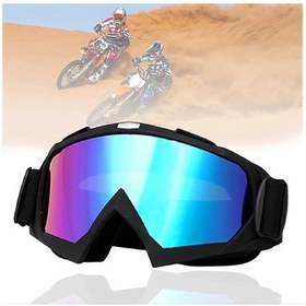 Resim Köpük Dolgulu Yüksek Kaliteli Motosiklet Gözlükleri, Açık Hava Sporları İçin Buğu Önleyici Uv Gözlükleri 