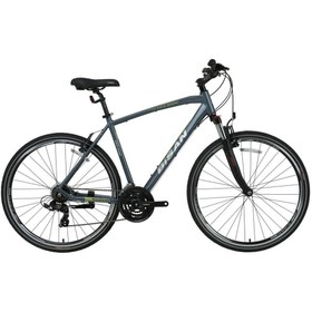 Resim Bisan Bısan Trx 8100 28j 21v Vb 520h Şehir Bisikleti Gri-yeşil-beyaz 