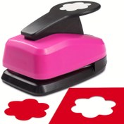 Resim Bir 2 İnç (50Mm) Kağıt Delme Makinesi Çiçek, Lale ve Kare Şekillerinde, El Sanatları, Ziyaret Kartları, Scrapbooking ve Günlük Delikleri İçin Uygun. 