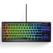 Resim SteelSeries Apex 3 Tkl Ssk64818 Tr Q Rgb Membrane Kablolu Gaming (OYUNCU) Klavye 