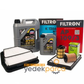 Resim Opel Antara 2.0 Dizel (Z20DMH) Periyodik Bakım Seti Filtron Filtre / Liqui Moly 5W40 4100 6 LT Motor Yağlı 2007-2011 