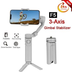 Resim Cbtx F5 Taşınabilir GIMBAL TELEFON SABİTLEYİCİ ios Android tüm cihazlar uyumlu 
