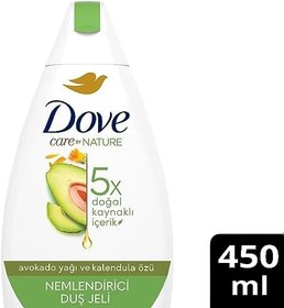 Resim Dove Duş Jeli Avokado Yağı ve Kalendula Özü 450 ml 