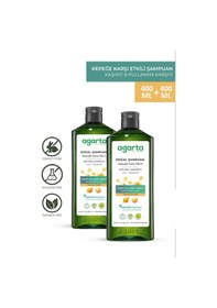 Resim Agarta Doğal Kepeğe Karşı Etkili Şampuan 2 x 400 ML 
