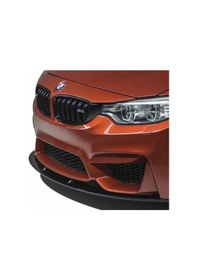 Resim Bmw F30 Çift Çizgi Ön Panjur Izgara 2012-2018 Arası Parlak Siyah 