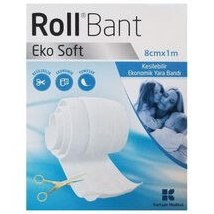 Resim Roll Bant Eko Soft Kesilebilir Band 8cm x 1 m 