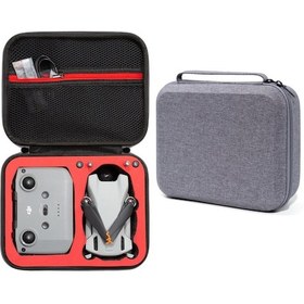 Resim Geekyou Djı Mini 3/mini 3 Pro İçin Uzun Süre Uçuş Seti Depolama Çantası - Kırmızı İç Çantası, Sabit Slotlar Ve Ağızlı Ceplekler İle Güvenli Taşıma 