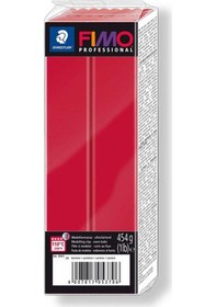 Resim Staedtler Fimo Professional Polimer Kil 454 Gr. 29 Karmin Kırmızı 