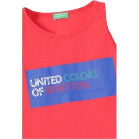 Resim United Colors Of Benetton Erkek Çocuk Atlet Bnt-b21343 Kırmızı 