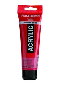 Resim Talens Amsterdam Akrilik Boya 120Ml. N 317 Transparent Red Medium 