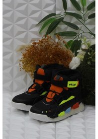 Resim Vicco 946.f24k.426 Siyah Rahat Hafif Erkek Çocuk Bot 001 