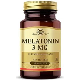Resim Solgar Melatonin 3 mg 30 Tablets 