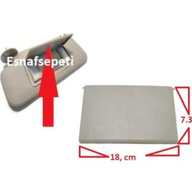 Resim gözparoto Astra J Güneslik Makyaj Aynasi Kapagi, Bej Renk1437222 551973622 