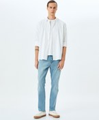 Resim Straight Fit Kot Pantolon - Mark Jean 