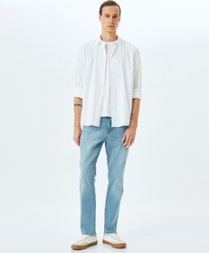 Resim Straight Fit Kot Pantolon - Mark Jean 