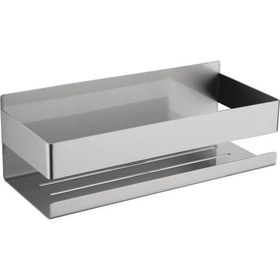 Resim Xinhang Metal Paslanmaz Çelik Banyo Rafı - Gümüş (Yurt Dışından) 