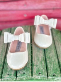 Resim Surpie Shoes Fiyonk Detaylı Bantlı Ortopedik Çocuk Babet 