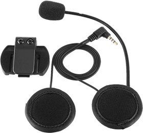 Resim Ymiko Kask Kulaklıkları, Aksesuarlar Bluetooth Kulaklıkları V4/V6 Kask İnterkom Kulaklık Mikrofonu 