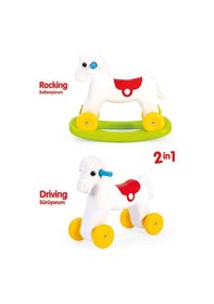 Resim Dolu Sallanan Tekerlekli At 7078 