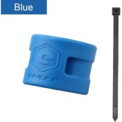 Resim Pengfu Shop Mavi Stil Bisiklet Zinciri Koruyucu Anti-Çarpışma Bisiklet Iskeleti Zincir Koruma Kapağı Kauçuk Koruma Halkası Mtb Koruyucu Donanım Aksesuarları (Yurt Dışından) 