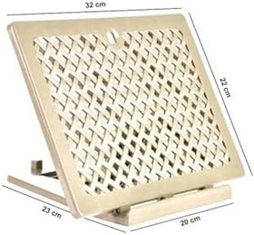 Resim 5 Adet Masaüstü Pratik Katlanabilir Rahle Sehpa - Ev ve Kuran Kursu için Kuranı Kerim Rahlesi 