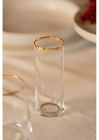 Resim Rakle Avantgarde Gold 4'lü Rakı Bardağı Seti 195 Cc 