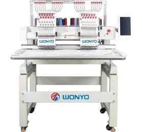 Resim Wonyo WYQ1202 2 Kafa 12 Iğne Nakış Makinesi (40CM x 50CM Işleme Alanı) 
